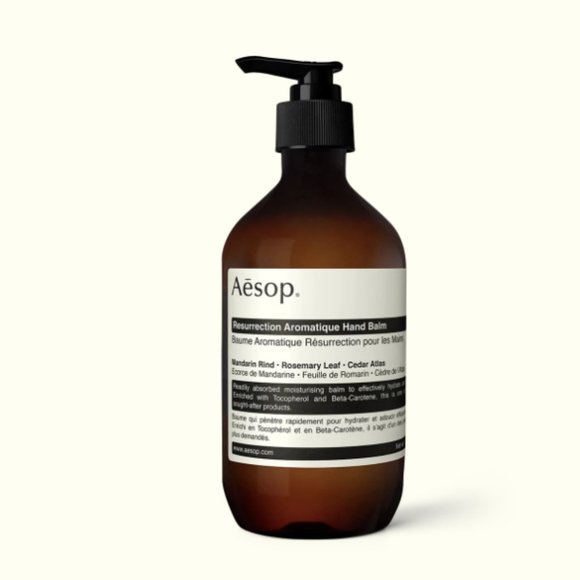 Final Markdown!! Aesop Resurrection Hand Balm 17oz Mandarin Rosemary Cedar - Picture 1 of 4